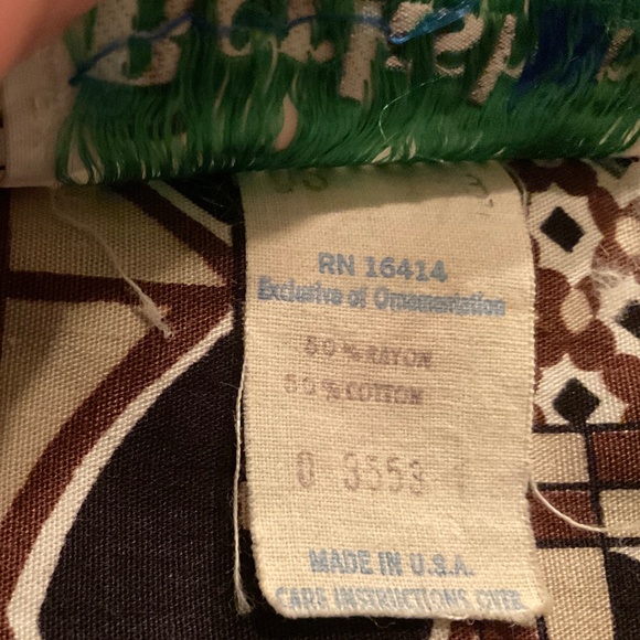 Groovy 1970’s retro pattern midi dress - Picture 14 of 15